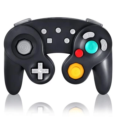 Nintendo Switch GameCube Controller Smash Bros Black HAC-A-GCCKE Japan Official - Image 1 of 3