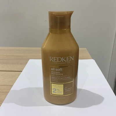 Redken All Soft Shampoo Argan Oil 2% Moisture Complex 300ML - Image 1 of 4
