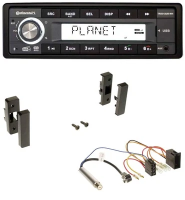 Continental USB 1DIN AUX DAB MP3 Autoradio für Audi A3 (8L, 1996-2000) - Bild 1 von 4