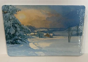 Neu Vintage Hallmark Weihnachten Postkarten Set 20 Happy Holidays Winterszene - Bild 1 von 3