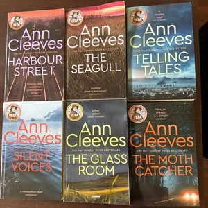 Vera Stanhope Bücher Serie Buch Posten von 6 -PB- von Ann Cleeves - Bild 1 von 9