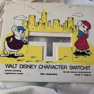 Vintage Disney Character Switchit Puzzle 2 Sides “Rescuers” - Picture 1 of 2