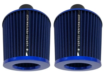 Fits BMW Cold Air Dual Cone Intake For N54 Motors BLUE V3 - Image 1 of 4