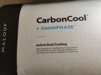 Z CARBONCOOL LT Plus OMNIPHASE Phase Change Material Memory Foam Pillow - QUEEN - Image 1 of 3
