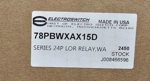 Electroswitch  78PBWXAX15D  Series 24P  LOR Relay WA - Picture 1 of 10