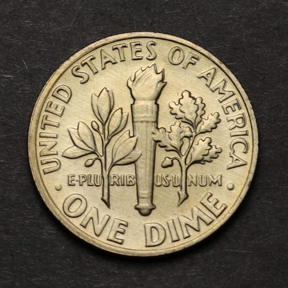 1979-P Roosevelt Dime UNC *Strong DDR* Mint Error Variety (157) - Image 1 of 4