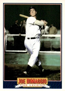 1992 Score The Legend Baseball Card #5 Joe DiMaggio New York Yankees Tribute - Picture 1 of 2
