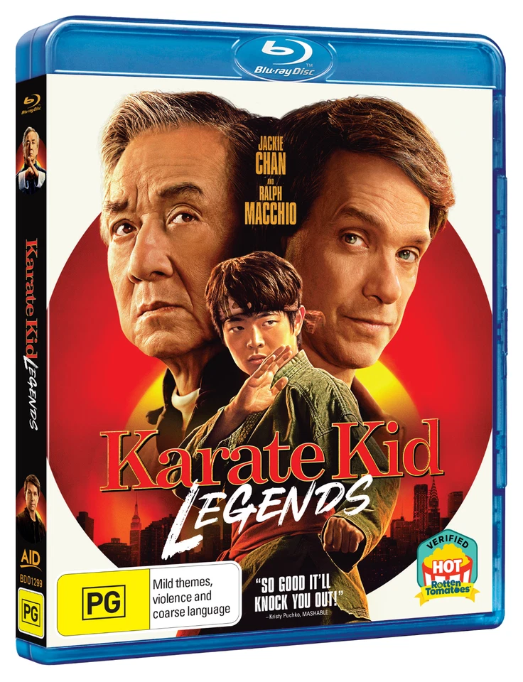 BRAND NEW Karate Kid : Legends (Blu-Ray, 2025) Movie Jackie Chan - image 1 of 2