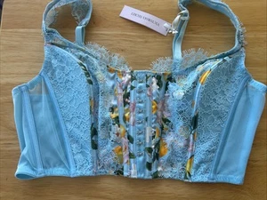 ¡NUEVO CON ETIQUETAS! Corsé Victorias Secret Dream Angels Boho Floral Transparente Talla XL / Nuevo/$85.95 - Imagen 1 de 3