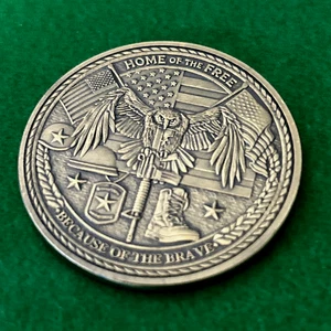 Moneta/marcatore golf USA MILITARE American Bald Eagle VETERAN THANK YOU COIN - Foto 1 di 9