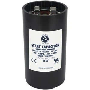 Appli Parts motor start capacitor 460-553 Mfd (microfarads) uF 110-125 VAC unive - Picture 1 of 8