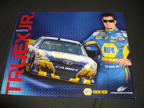 2012 MARTIN TRUEX JR. #56 NAPA AUTO PARTS NASCAR POSTCARD Cover