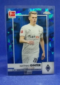 Bundesliga 2020-21 Topps cromado edición zafiro #73 - Matthias Ginter - Imagen 1 de 4
