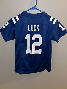 Andrew Luck Jersey Youth Small (8) Indianapolis Colts NFL Nike On Field