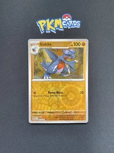 Pokemon Juego de Cartas Coleccionables Gabite Paradox Rift 095/182 Holograma Inverso Casi Nuevo - Imagen 1 de 3