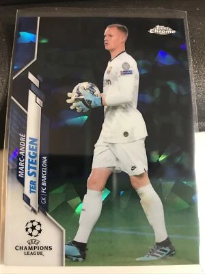 Marc-Andre Ter Stegen 2019-2020 Topps Chrome Sapphire UEFA Champions League - Image 1 of 3