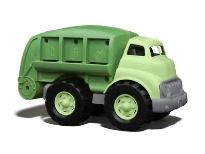 Green Toys Recycling Truck Eco-Friendly Dumping Toy Safe for Kids Learning - Image 1 of 4