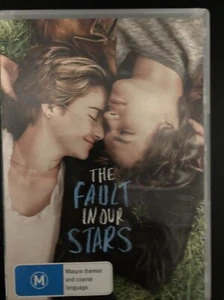 The Fault In Our Stars DVD, Shailene Woodley, Ansel Elgort Region 4 - Picture 1 of 3