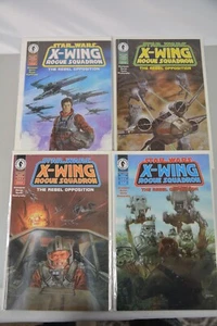 Lote de cómics Star Wars X-wing Rogue Squadron SET 1 2 3 4 Oposición rebelde - Imagen 1 de 5