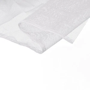 160 cm/62,4 Zoll Netz Stretchgewebe für Stretch Reinweiß 1 m/3,28 Fuß - Bild 1 von 6