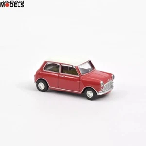 Mini Cooper S 1964 Tartan Red and White Roof Norev 310520 Die Cast 1/64 1/54? - Foto 1 di 3