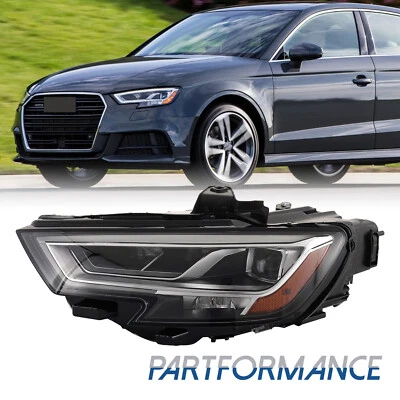 Headlight Assembly For 2017-2020 Audi A3 LED Driver Left 8V0941773K Foto 1 de 4
