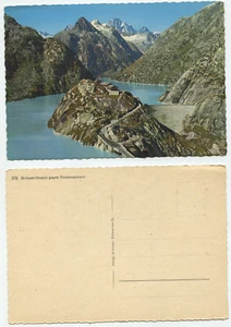 17877 - Grimsel-Hospiz gegen Finsteraarhorn - alte Ansichtskarte - Picture 1 of 1