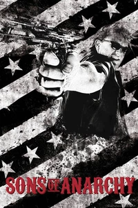 Sons of Anarchy Guy with Gun Poster 106 Size 61 x 91.5cm - Bild 1 von 1