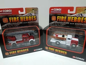CORGI CS90064  FIRE HEROES MAGIRUS + CS90058 FIRE PUMPER  - Picture 1 of 4