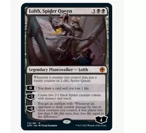 Lolth, Spider Queen - The List AFR #112 NM/M MTG - Picture 1 of 1