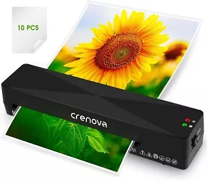 Crenova A4 Kaschiermaschine Maschine 9 Zoll Thermo & Kälte schnell warm - Bild 1 von 8
