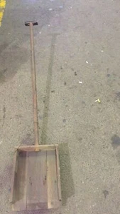 144cm Vintage Wooden Coopers Shovel Long Handle Spade Scoop Brewer Farm - Picture 1 of 4