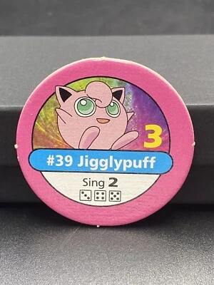 Pokemon Master Trainer Juego de Mesa Pieza de Repuesto Jigglypuff #39 Chip Foto 1 de 2