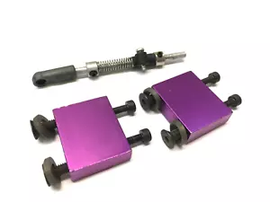 XTM Nitro Motor Mounting Set Purple w Carb Engage Spring - Picture 1 of 3