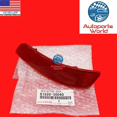 REFLECTOR TRASERO IZQUIERDO ORIGINAL OEM LEXUS ES350 ES300h GS350 GS450h GS F 81920-30040 Foto 1 de 3