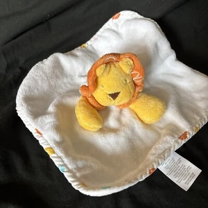 Koala Baby Plush Yellow & Orange Lion Security Blanket Lovey - Picture 1 of 6