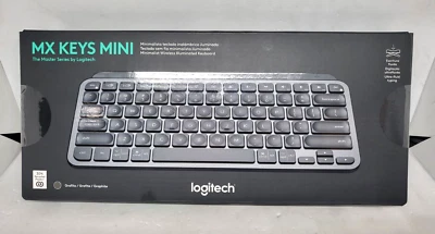 Logitech MX Keys mini Wireless Keyboard (Graphite) - image 1 of 4