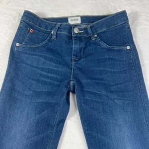 Hudson Girls Blue Skinny Fit Medium Wash Jegging Jeans Size 14 (25x28) Flap - Picture 1 of 16