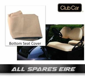 CLUB CAR PRECEDENT GOLF CART BUGGY FACTORY REPLACEMENT BEIGE BOTTOM SEAT COVER - Picture 1 of 4
