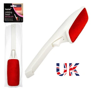 Lint Brush Rotating Head Lint Remover Fabric Brush Clothing Pet Hair Fluff X2 - Picture 1 of 12