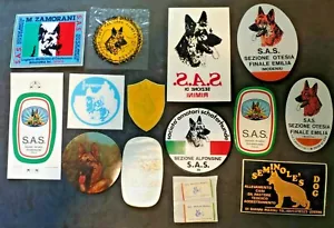 VINTAGE AUFKLEBER KONVOLUT '70 '80 Deutsche Schäferhunde Wolf Hund Hund Hund Hund Hund - Bild 1 von 4