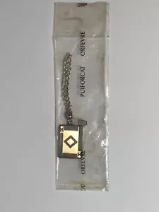 Puiforcat Sterlingsilber Schlüsselanhänger Flaschenanhänger Anhänger 18,1 Gramm Sterling Frankreich - Bild 1 von 7