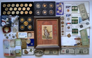 Huge world Coin Lot!! - Slabs, Old US Coins, Proofs, Mercury Dimes, And More!!! - Picture 1 of 16