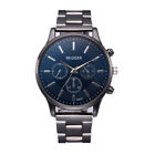 Fashion Wrist Watch Man Watch Crystal Watches Stainless Steel Analog Quartz