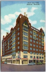 Hotel Arvin Cobb Paducah Kentucky KY Grand View Gebäude Zimmer Postkarte - Bild 1 von 2