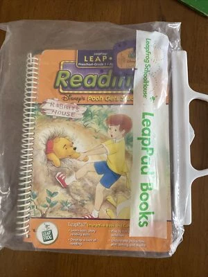 LeapFrog LeapPad LEAP-1  Disney Winnie the Pooh: “Pooh Gets Stuck” W/cartridge - Image 1 of 3