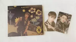 STRAY KIDS 5-STAR 5STAR OFFICIAL PHOTO CARD 2PCS + DIGIPACK CD SET BANGCHAN - Picture 1 of 1