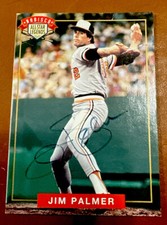 Jim Palmer Signed Nabisco All Star Legends Orioles 1994 MLB HOFer Autographed