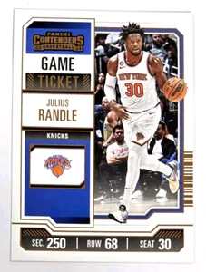 2023-24 Panini Contenders Julius Randle Bronze Game Ticket New York Knicks #18 - Bild 1 von 2