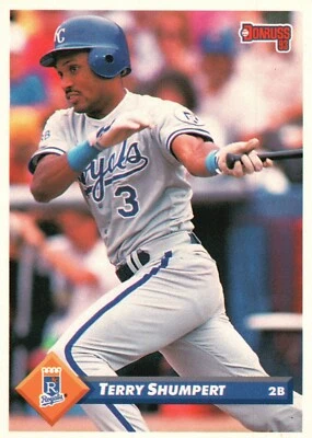 1993 Donruss Baseball Card #601 Terry Shumpert  - Image 1 of 2